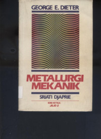 Metalurgi Mekanik Jilid 1