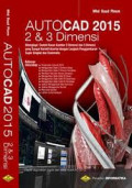 Autocad 2015 2 & 3 Dimensi