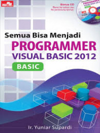 Semua Bisa Menjadi Programmer Visual Basic 2012: basic