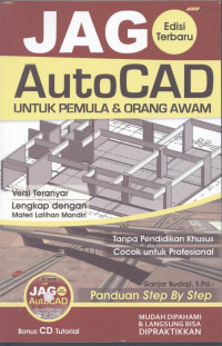 Jago Autocad untuk Pemula & Orang Awam Edisi Terbaru