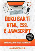 Buku Sakti HTML, CSS, & Java Script