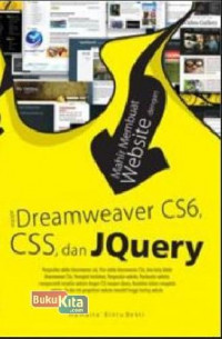 Mahir Membuat Website Dengan Adobe Dreamweaver CS6, CSS, Dan Jquery