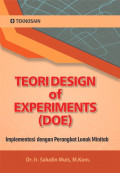 Teori Design of Experiments (DOE); Implementasi dengan perangkat lunak minitab