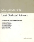 Microsoft MS-DOS 5.0: User's Guide and Reference