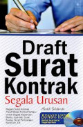 Draft Surat Kontrak Segala Urusan