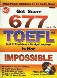 Get score 677 TOEFL is Not Impossible