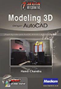 7 Jam belajar interaktif modeling 3D dengan AutoCAD