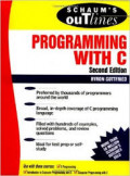 Schaum's outline of theory and problems of programming with C